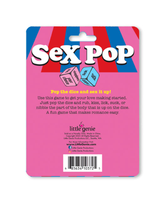 Sex Pop Popping Dice Game