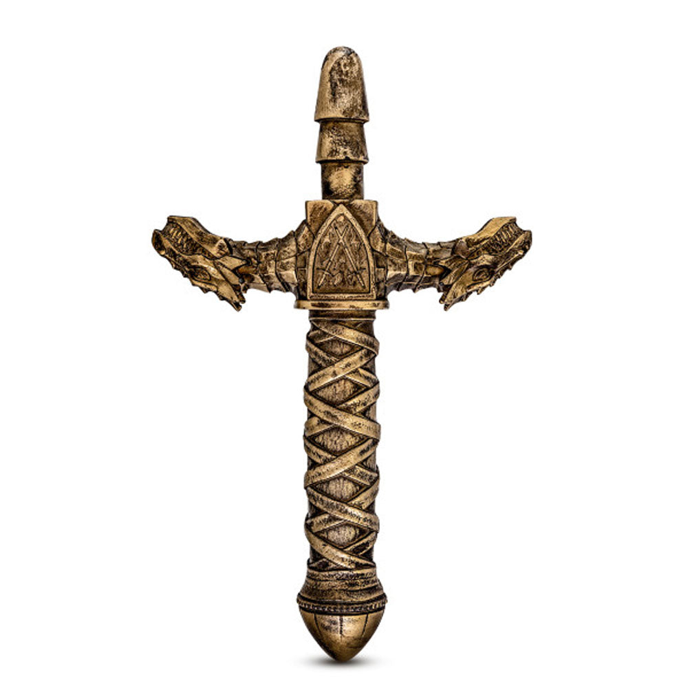 The Realm - Drago - Lock on Dragon Sword Handle - Bronze
