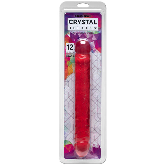 Crystal Jellies Double Dong 12 Inch