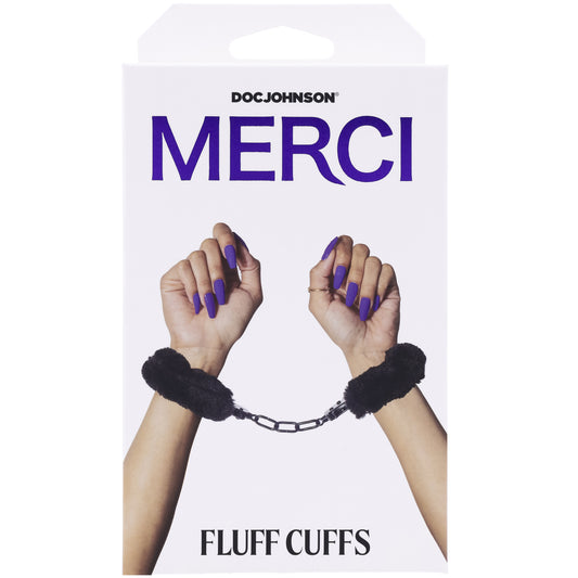 Merci - Fluff Cuffs - Black