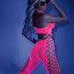 Own the Night Bodystocking -Neon Pink