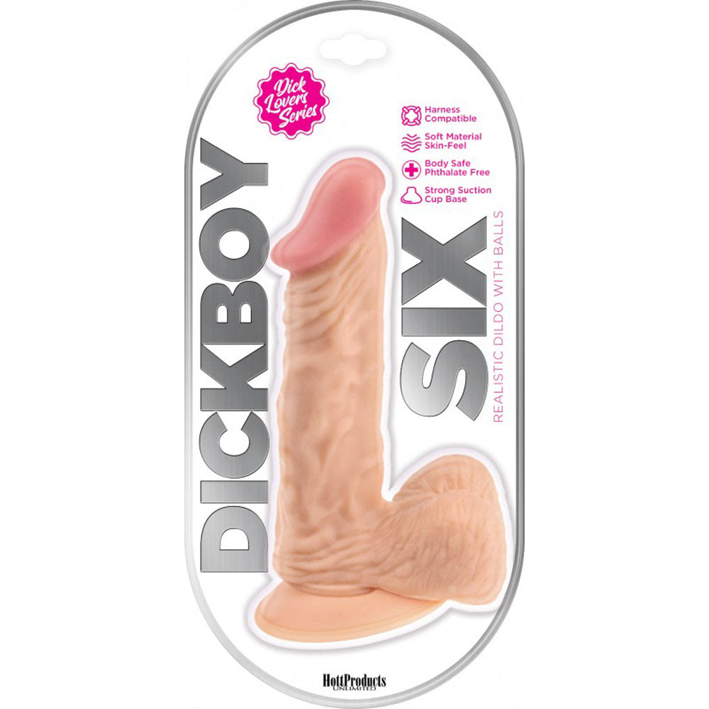 Dick Boy Inch Dildo - Flesh