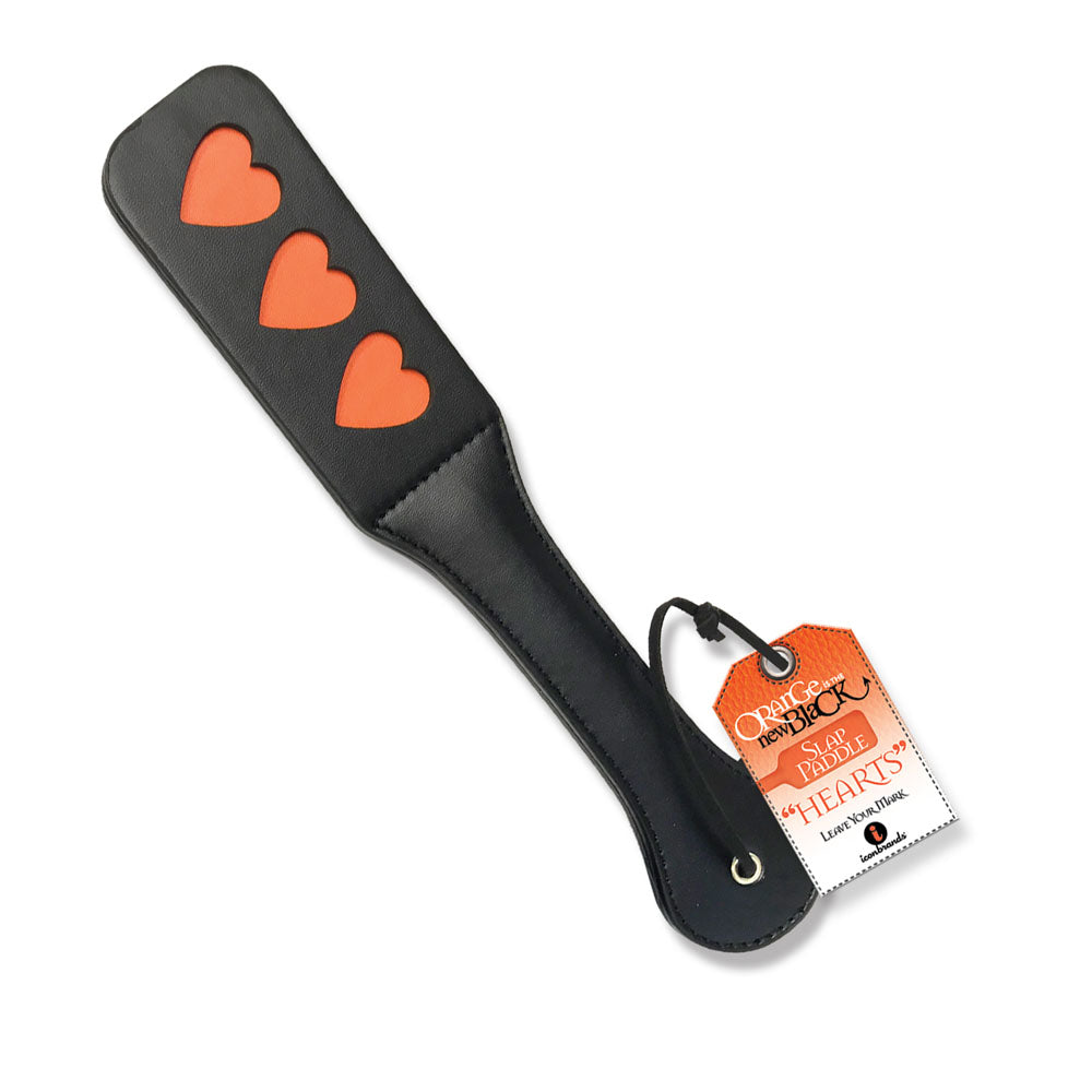 Orange Is the New Black Triple Heart Slap Paddle