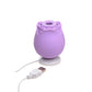 Bloomgasm Wild Rose 10x Suction Clit Stimulator -  Purple