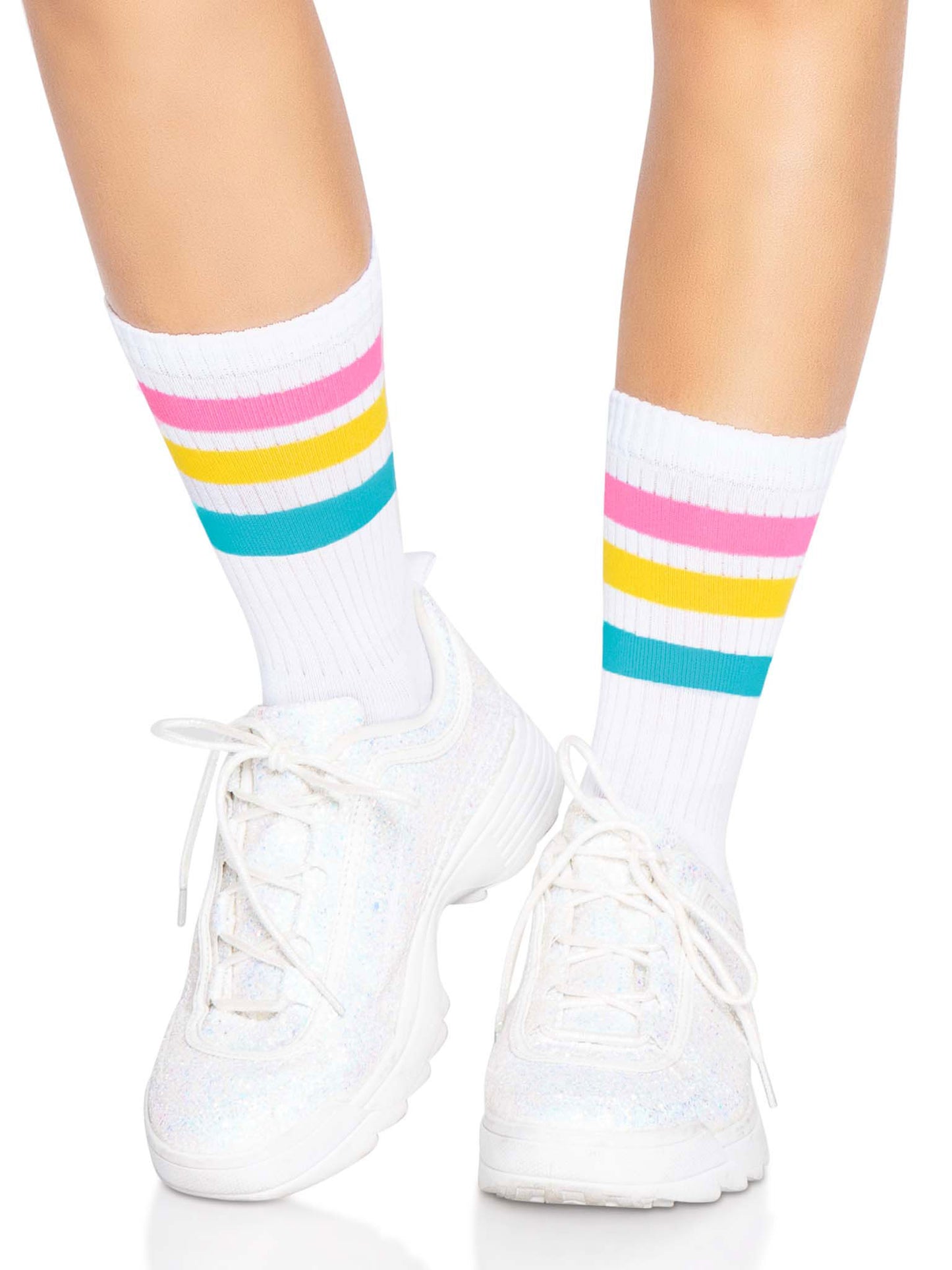 Pride Crew Socks - One Size - Pansexual