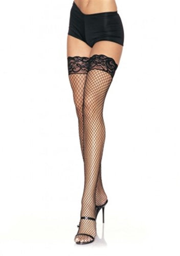 Industrial Net Stay Up Thigh Highs - One Size