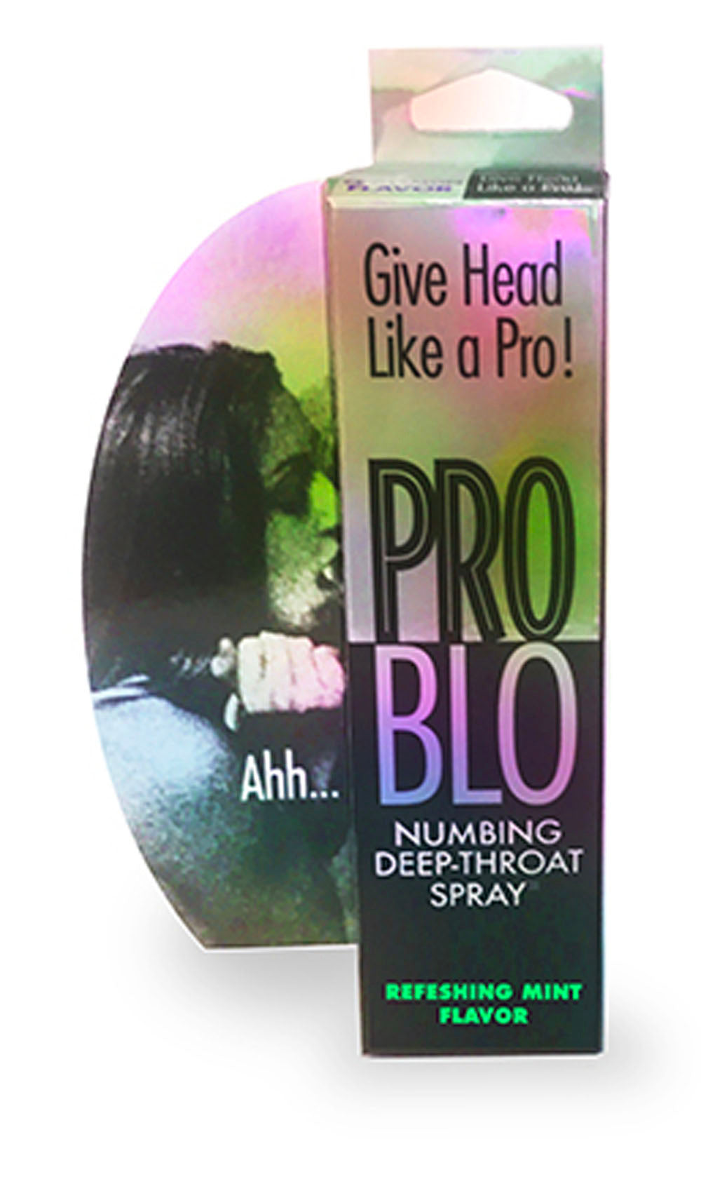 Problo Numbing Deep Throat Spray - Refreshing Mint - 1 Fl. Oz.