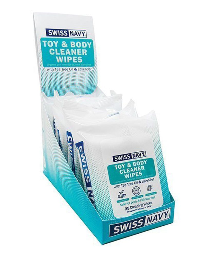 Toy and Body Cleaner Wipes 25ct / 6ct Display Box