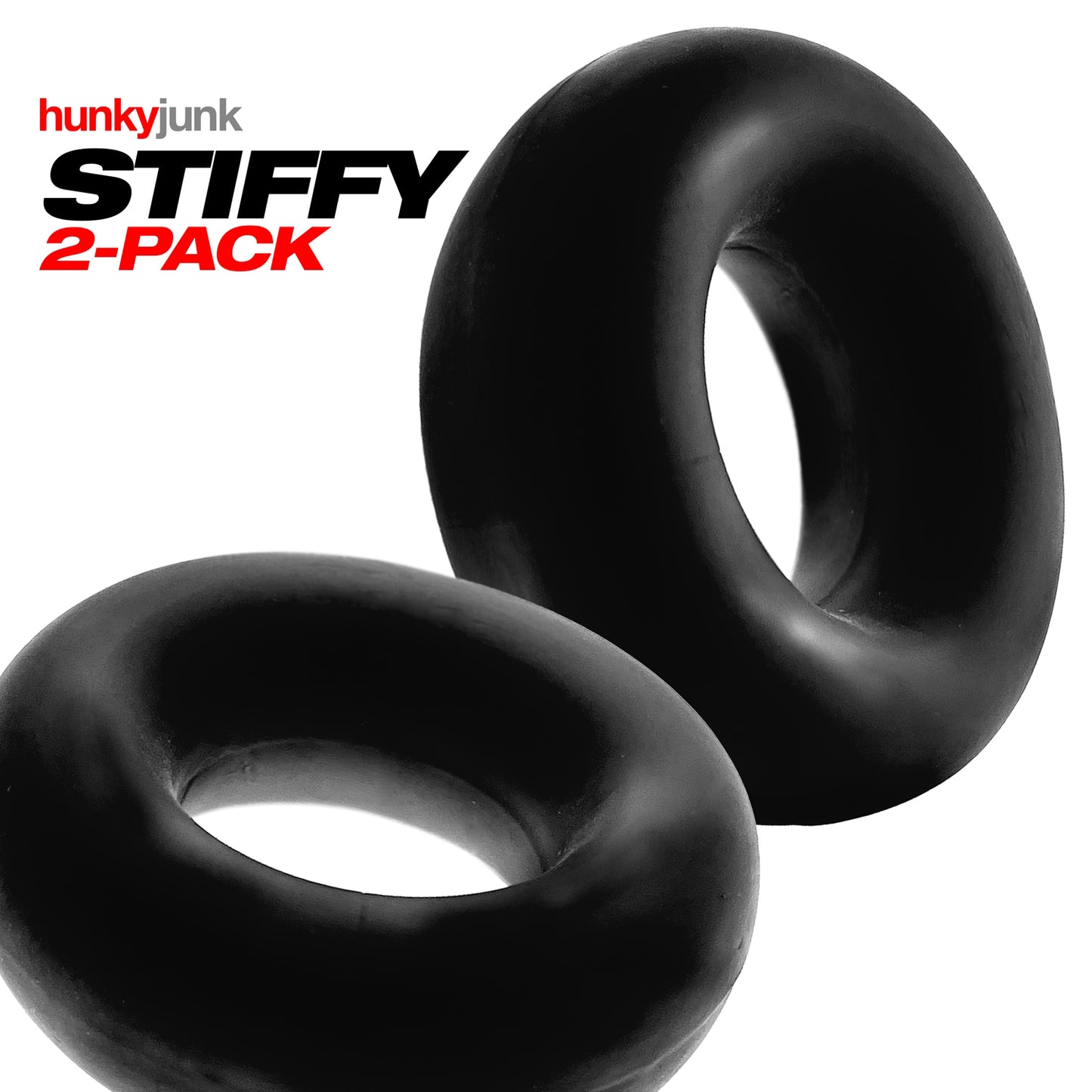 Stiffy  2 -Pack Bulge-Rings - Tar Ice