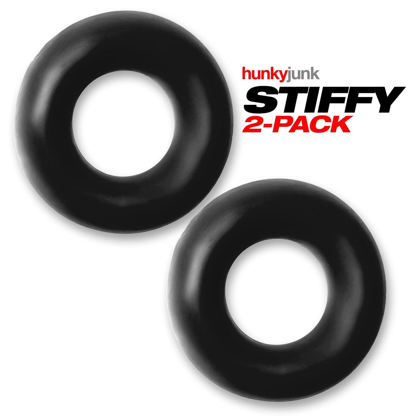 Stiffy  2 -Pack Bulge-Rings - Tar Ice
