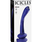 Icicles No. 89 - With Silicone Suction Cup -  Purple
