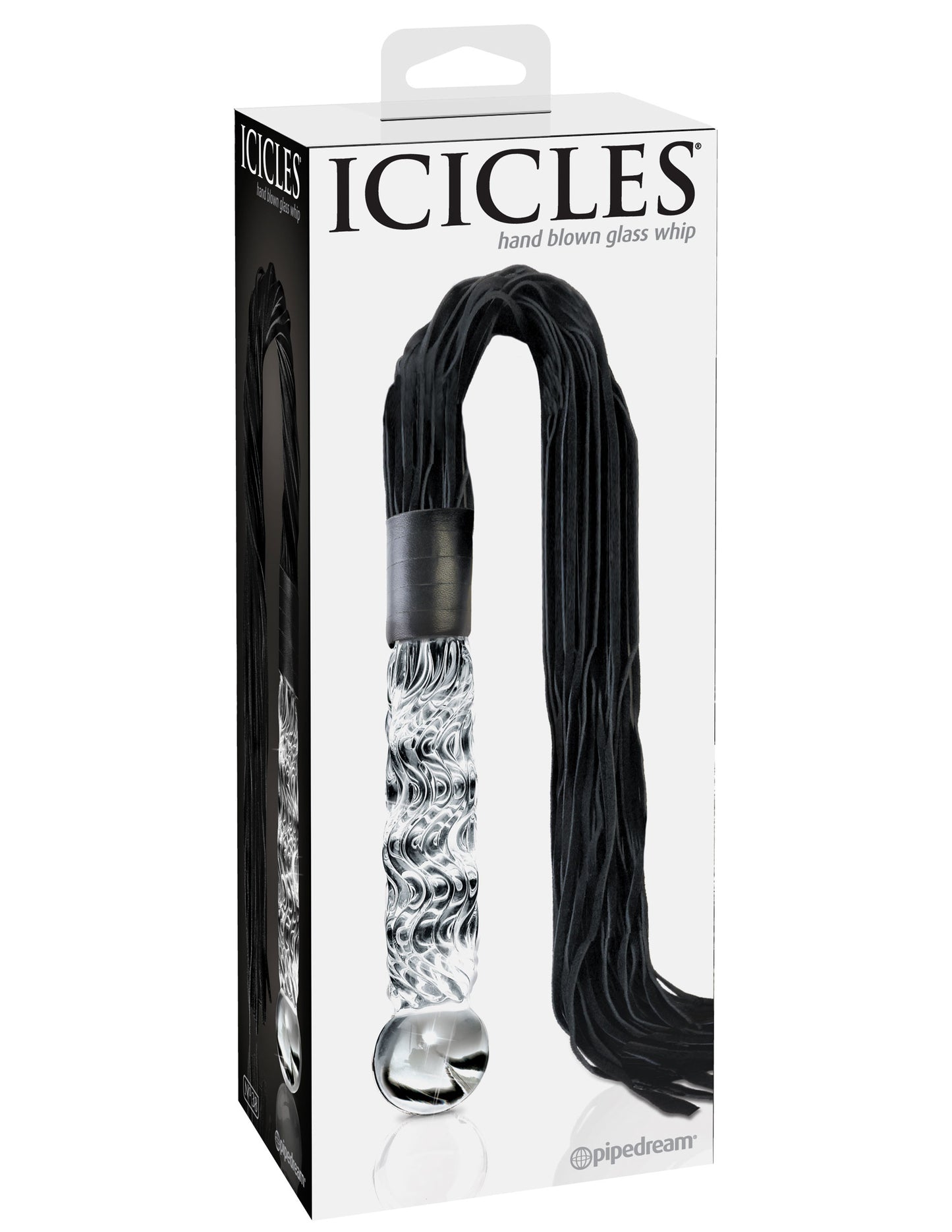 Icicles No. 38 - Clear - Black