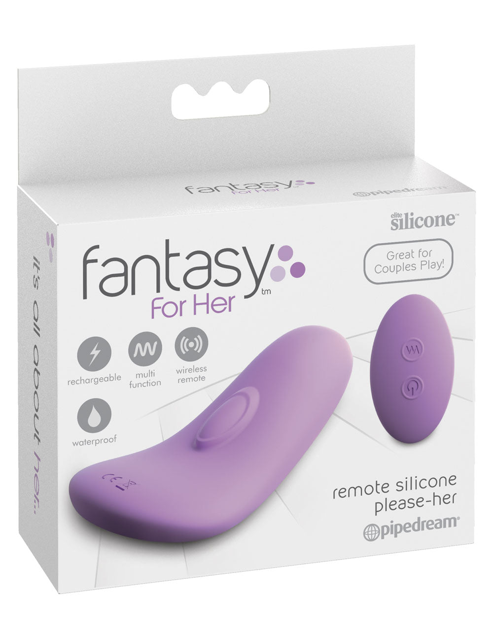 Fantasy for Her Remote Silicone Please-Her
