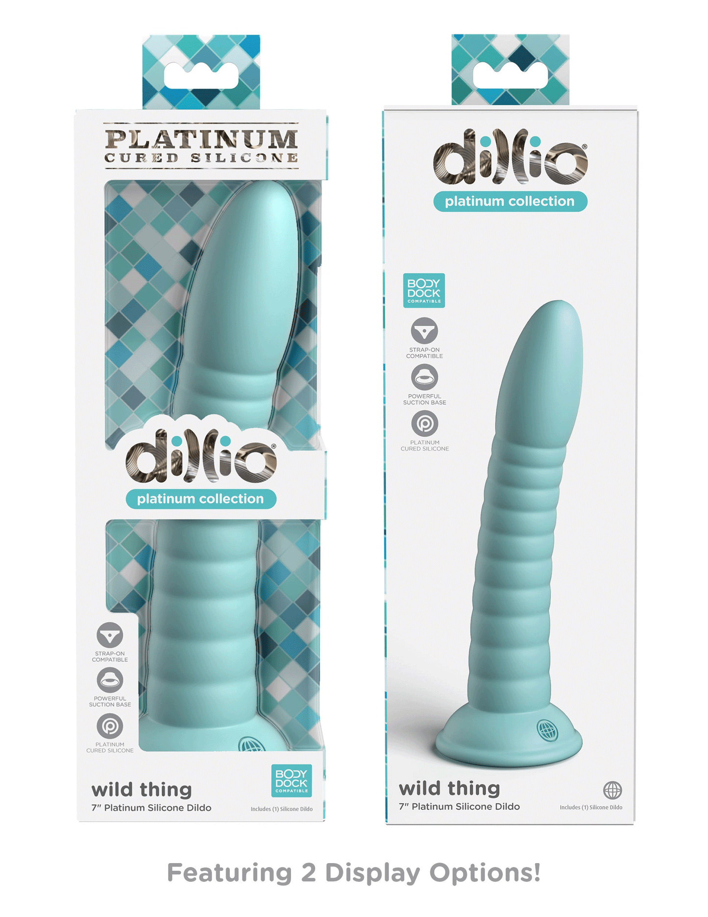 Dillio Platinum - Wild Thing 7 Inch Dildo