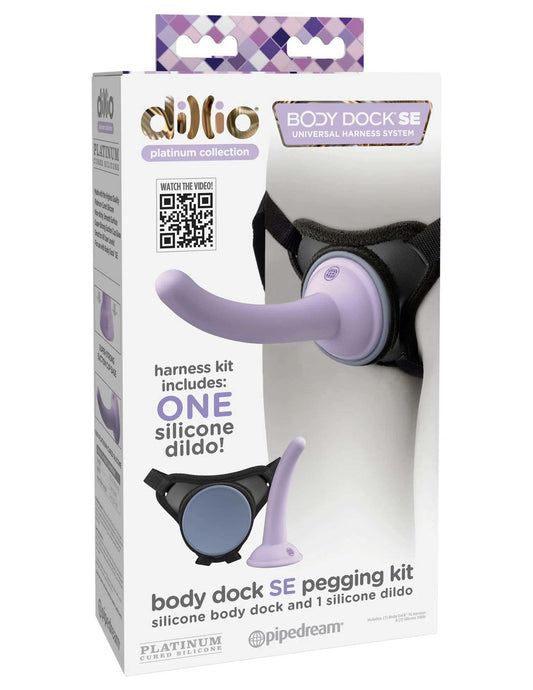 Dillio Platinum Body Dock Se Pegging Kit - 5 Inch  - Purple