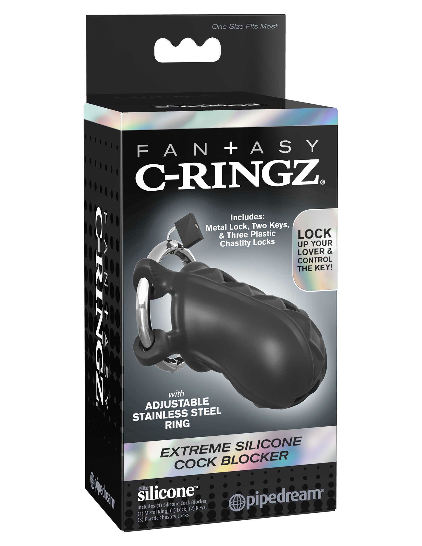 Fantasy C-Ringz Extreme Silicone Cock Blocker