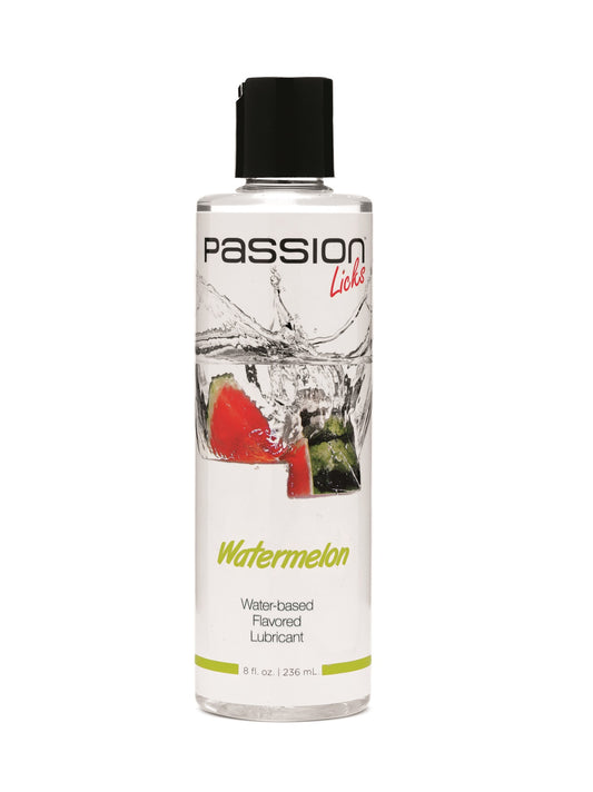 Passsion Licks Watermelon Water Based Flavored Lubricant 8 Fl Oz - 236 ml