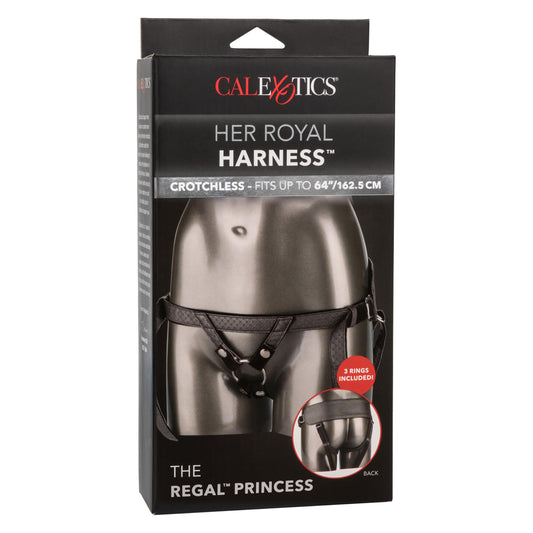 Her Royal Harness  the Regal Princess - Pewter