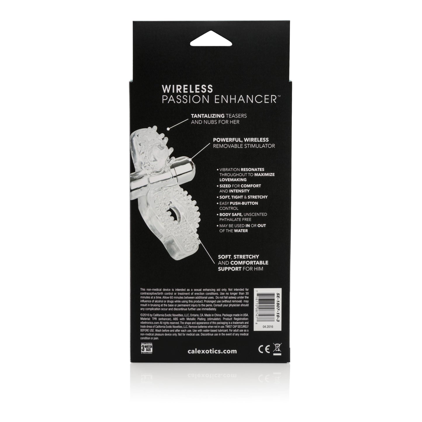 Wireless Passion Enhancer - Clear
