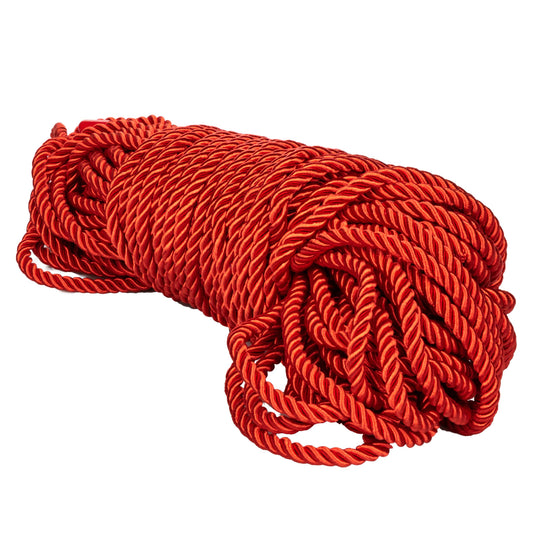 Scandal BDSM Rope 98.5ft- 30m - Red