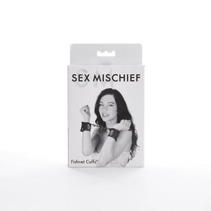 Sex and Mischief Fishnet Cuffs