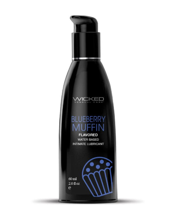Aqua Blueberry Muffin Water Flavored Water- Based Lubricant